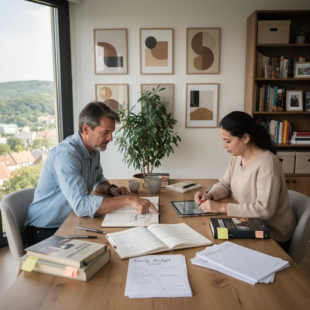 Kép egy pénzügyi oktatóról, aki online webináriumot tart a fiatal felnőtteknek.